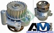 Насос системы охлаждения (помпа) INA (538003810) на Audi A4 (B7) 2005-2009 1.6/1.8 (102/163 л.с.)