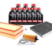 Набор ТО-1/3 для Ауди Q7 4.2 TDI (340 л.с.) с маслом Motul 5W30