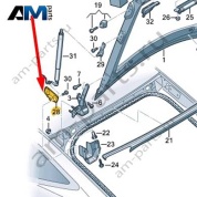 Кронштейн привода Audi A7 (4K) 2019-2024 4K8827606B