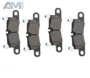 Задние тормозные колодки 9Y0698451AE для Porsche Cayenne (2017-2024) Диски 19 дюймов