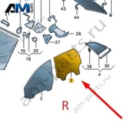 Стекло двери заднее правое Audi Q8 e-tron 2024-2024/Audi e-tron 2019-2023 4KE845026