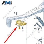 Кронштейн крыла Audi Q8 e-tron 2024-2024/Audi e-tron 2019-2023 4KE821166