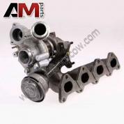 Выпускной коллектор с турбонагнеталем 03C145702L на Ауди А1 8Х 1.4 TSI