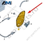 Накладка внутренней панели передней двери Audi Q8 e-tron 2024-2024/Audi e-tron 2019-2023 4KE837103