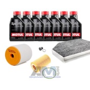 Комплект для ТО-1/3 для Audi A7 (4G) 3.0TFSI (2015-н.в.) с маслом Motul 5W30