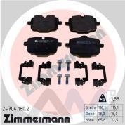 Задние тормозные колодки ZIMMERMANN (24704.180.2)  BMW X5 (G05) 40iX