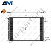 Радиатор кондиционера (NRF) 350082 на MB AMG E53 W213 (рестайлинг) M256