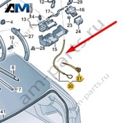 Механизм аварийной разблокировки Audi A6 (C8) 2019-2024 4K5880701