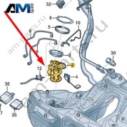 Модуль подачи топлива Audi A6 (C8) 2019-2024 4K0919088