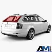 Стекло задней 5-ой двери на Octavia A7 II рестайлинг (с обогревом) 5E9845049DNVB