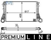 Интеркулер MAHLE/KNECHT (CI83000P) на Volkswagen Passat B6 (2005-2011) 2.0TDI