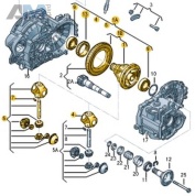 Дифференциал VAG 02J409021BB