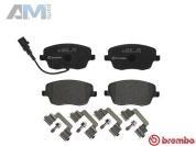 Передние тормозные колодки BREMBO P85077  Skoda Mk2 (2007-2014)