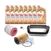 Комплект фильтров для ТО-1_3 Audi A8 (D3) 3.7_4.2 с маслом Shell 0W30