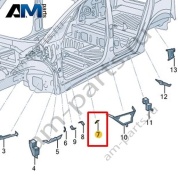 Защитный экран Volkswagen id3 2020-2024 10A864007