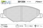 Передние тормозные колодки VALEO 301354  Volkswagen Polo Sedan (2015-2020)