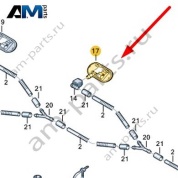 Форсунка, обогреваемая Audi A8 (D4) 2014-2017 4H0955989B