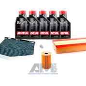 Набор ТО-1/3 для Фольксваген Джетта 2.0 TDI 110 л.с. с маслом Motul 5W30