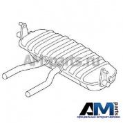 Задний глушитель для Volkswagen Touareg 7P6253609AB