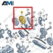 Регулятор фаз газораспределения VAG 07P109088H