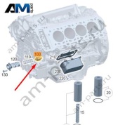 Регулятор температуры масла для Mercedes W223 AMG S63 (M177) A1591800075