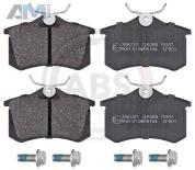 Задние тормозные колодки ABS 366231 на Audi A1 (8X) 2011-2018