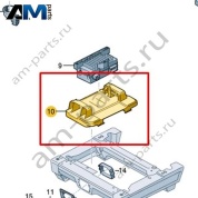 Кронштейн инвертора Volkswagen id-Buzz 2023-2024 1N3971502A