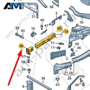 Лонжерон Audi Q7 (4M) 2016-2024 4M0805110B