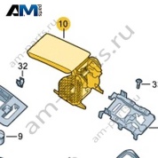 Подлокотник серый VAG 3VD864207NJO на Skoda 2019-2026