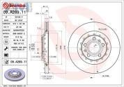 задние тормозные диски 355х22 09A26911 (BREMBO) для автомобилей VAG