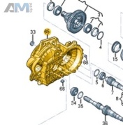 Картер сцепления VAG 02Z301107N