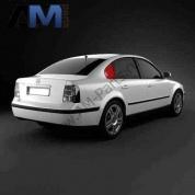 Стекло боковое правое Пассат Б5 Седан 3B5845298JB41