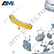 Планка подсветки Volkswagen id4/id5 2021-2024 11A941653