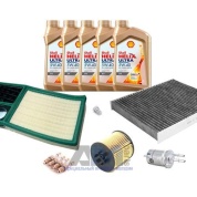 Комплект фильтров для ТО-4 Rapid 1.6MPI с маслом Shell 5W40