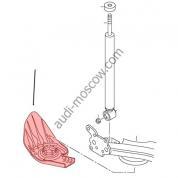 Оригинальная защита от ударов камней правая Audi A1 (8X) 6R0511534A