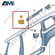 Крепежный щиток Volkswagen id-Buzz 2023-2024 1T3809854A