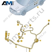 Жгут проводов двери Volkswagen Jetta VII 2020-2024 17A971694F