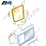 Боковое стекло (сдвижное) Volkswagen Crafter 2012-2016 2E1847708A