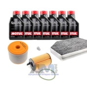 Набор ТО-1/3 для Ауди А7 (4G) 3.0TDI (2011-2014) с маслом Motul 5W30