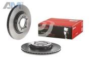 Передние тормозные диски BREMBO 09.7196.11 для Audi A4 (B7) 2005-2009