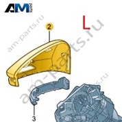 Крышка зеркала левая VAG 3GJ857537AGRU Volkswagen 2025-2026