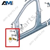 Щиток порога Volkswagen Taigo 2022-2024 2G7810222