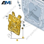 Стеклоподъемник передний левый без электродвигателя Volkswagen id-Buzz 2023-2024 1T3837461
