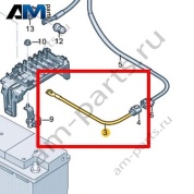 Жгут проводов положительного вывода АКБ Volkswagen id-Buzz 2023-2024 1T3970710