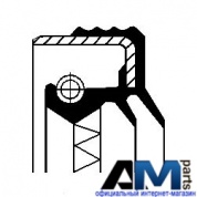 Сальник вала Шкода Йети 01033862B CORTECO