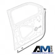 Уплотнитель для Volkswagen Amarok 2H0837773E9B9