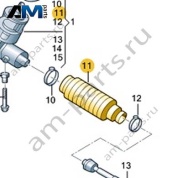 Пыльник рулевой рейки 5WD423831 для Audi A3 (8Y) 2020-2026