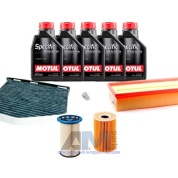 Набор ТО-2/4 для Фольксваген Пассат В7 2.0 TDI 170 л.с. с маслом Motul 5W30