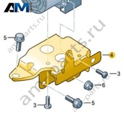 Кронштейн модуля ABS Volkswagen AMAROK 2017-2022 2H3614235A
