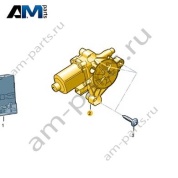 Электропривод стеклоподъемника пассажира 5QD959801B на Audi A3 (8Y) 2020-2026